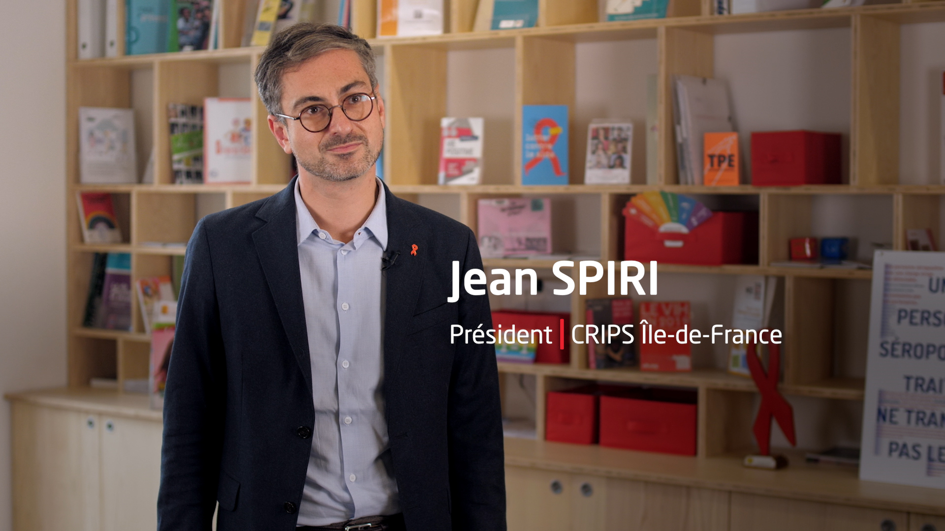 Jean Spiri, président du Crips Île-de-France