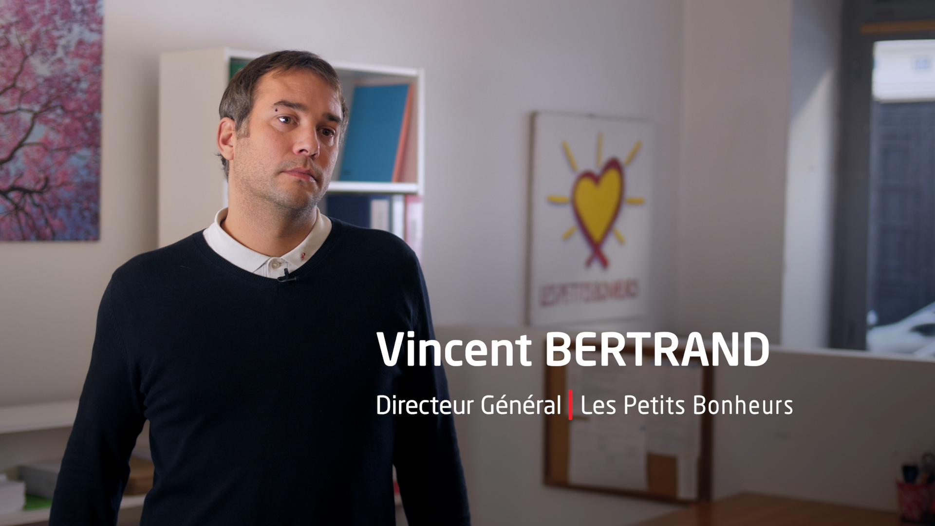 Vincent Bertrand, directeur de l’association Les Petits Bonheurs