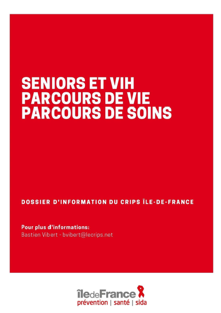 Séniors et VIH : parcours de vie, parcours de soins